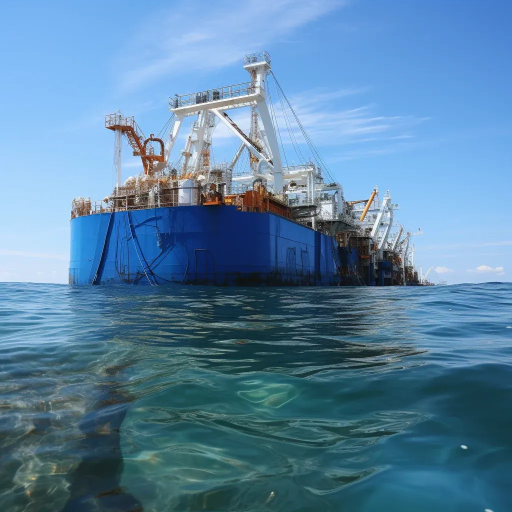 Tug boat assisting a vessel
