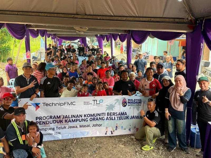 Community programme with Kampung Orang Asli Teluk Jawa